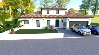 Image du modèle de maison Clisson Source Tuiles Faç. Avant 2
