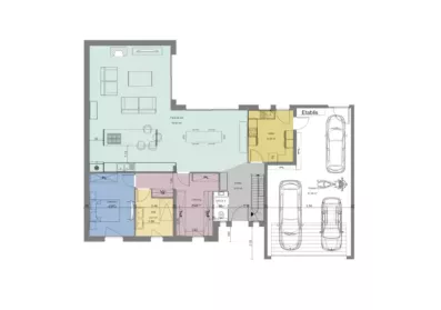 Image du modèle de maison CLISSON TUILES RDC