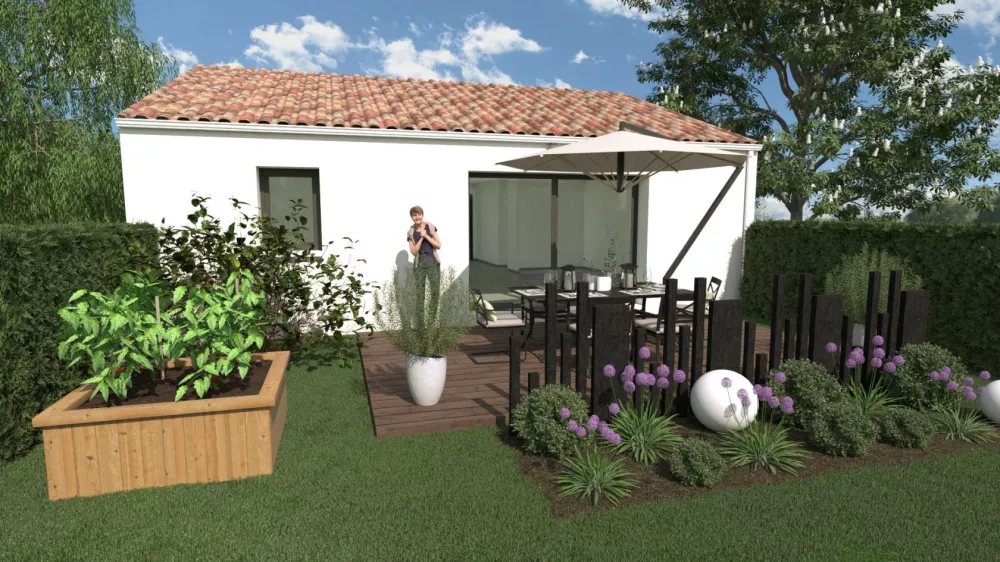 Image du modèle de maison BORA BORA 2 ARRIERE