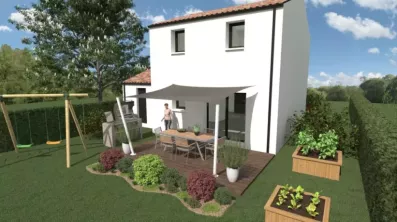 Image du modèle de maison EMERAUDE ARRIERE