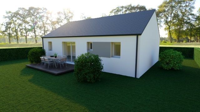 Image du modèle de maison PAV 2CH67 GI-AR-A-arriere