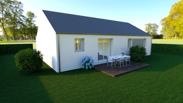 Image du modèle de maison PAV 3CH81-GI-AR-A-arriere