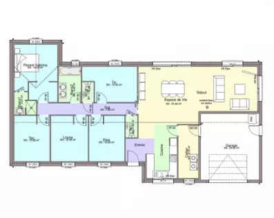 Image du modèle de maison PLAN RDC-sans cotes