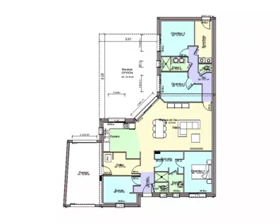 Image du modèle de maison PLAN RDC-sans cotes