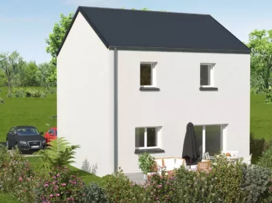 Image du modèle de maison TAHITI 1 NL - 3CH87-ARRIERE