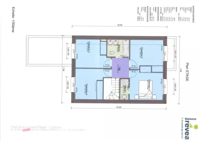 Image du modèle de maison Plan intérieur Etage
