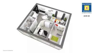 Image du modèle de maison ALYA 60