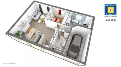 Image du modèle de maison ALYA 60 GI