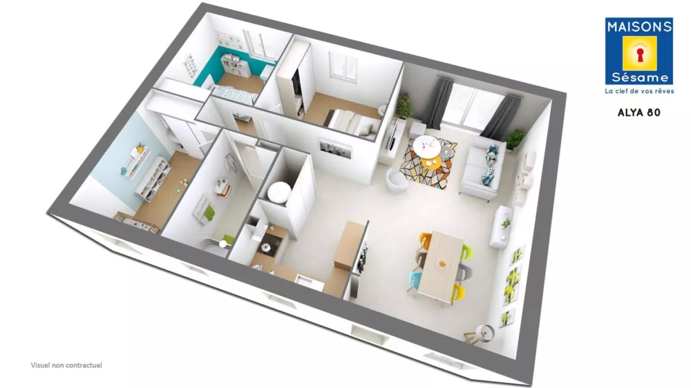 Image du modèle de maison ALYA 80