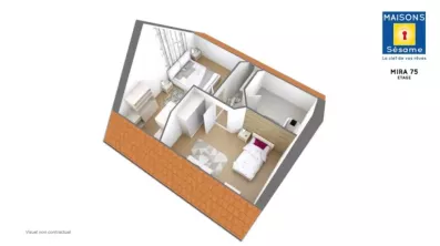 Image du modèle de maison MIRA 75 ETG