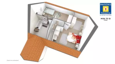 Image du modèle de maison MIRA 75 GI ETG