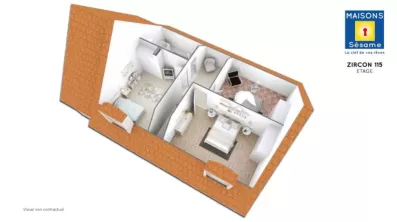 Image du modèle de maison ZIRON 115 ETG