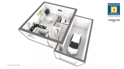 Image du modèle de maison CORNALINE RDC