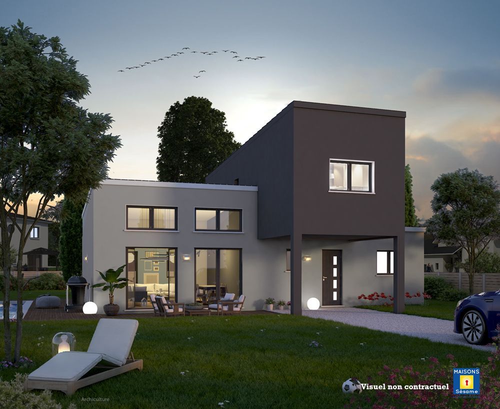 Image du modèle de maison QUARTZ-HD-nuit-web