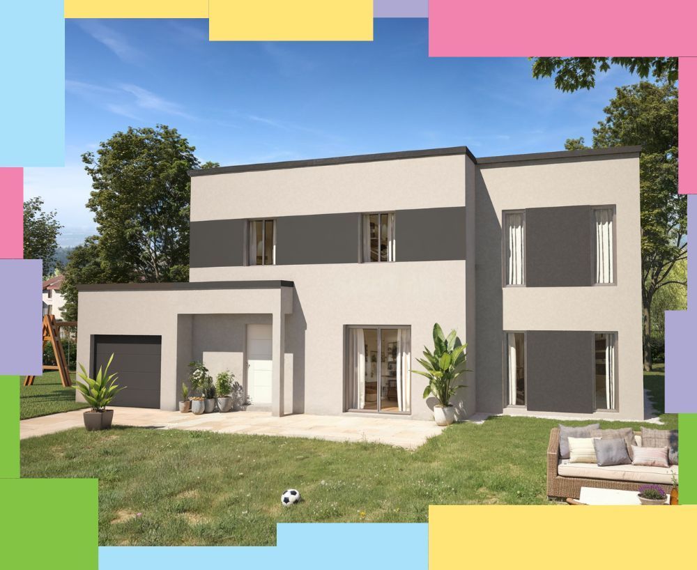 Image du modèle de maison evolutive standing garage-visuel
