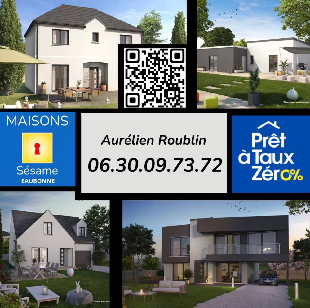 Image du modèle de maison QRcode