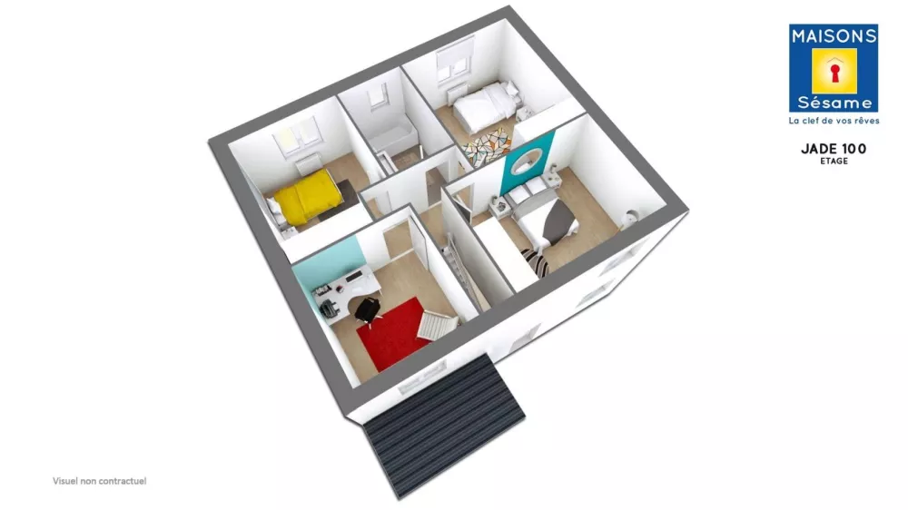 Image du modèle de maison JADE 100 ETG