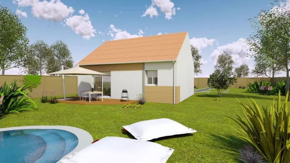 Image du modèle de maison Maison-vue-jardin