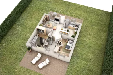 Image du modèle de maison plan perle 2