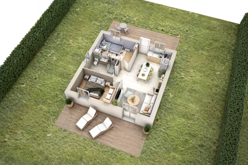 Image du modèle de maison plan perle 3