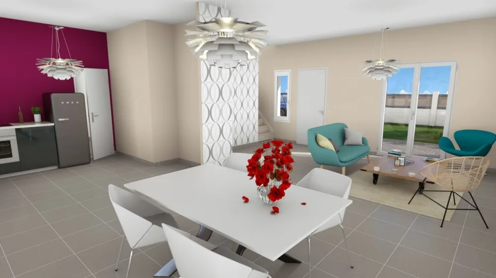 Image du modèle de maison FUSCHIA 4G-131 - INT