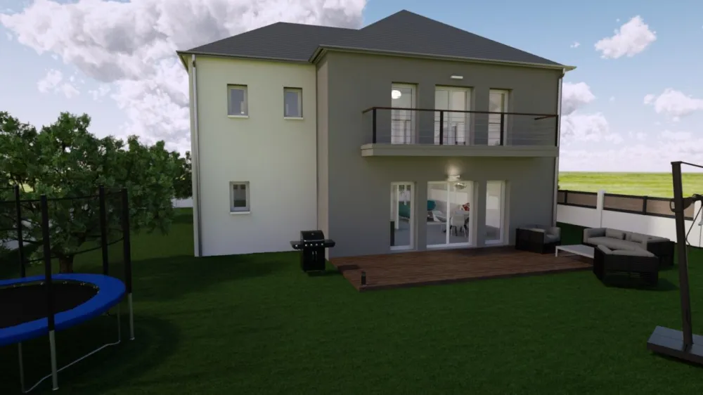 Image du modèle de maison FUSCHIA 4G-131 - PERS 4