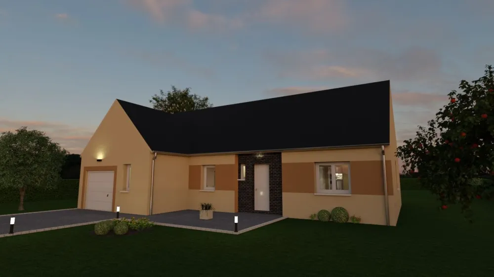 Image du modèle de maison ROSA 4G-106 - PERS 1