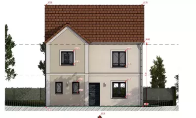 Image du modèle de maison FACADAE AVANT