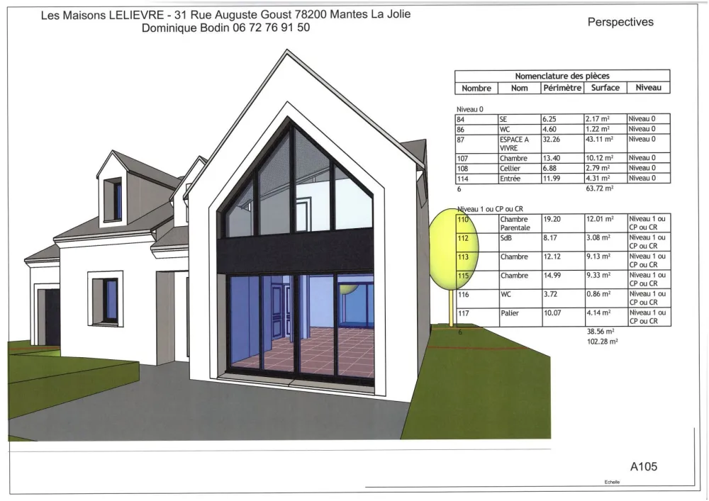 Image du modèle de maison Perspective 102