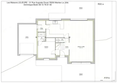 Image du modèle de maison RDC 102
