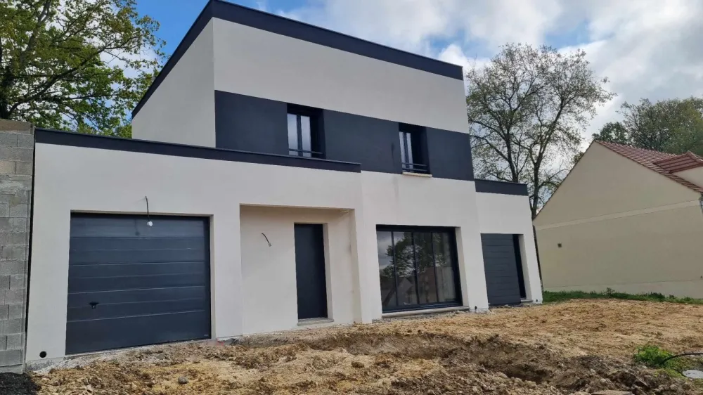 Image du modèle de maison R+1 Toit Plat proche