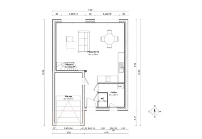 Image du modèle de maison Plan RDC (6)
