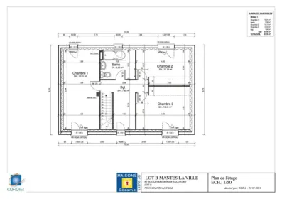 Image du modèle de maison LOT B ETAGE