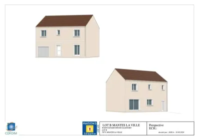 Image du modèle de maison LOT B PERSPECTIVES