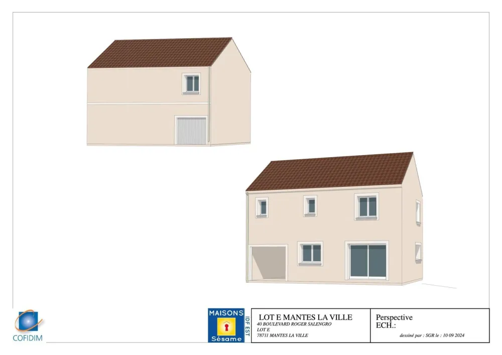 Image du modèle de maison LOT E PERSPECTIVES