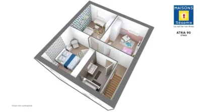 Image du modèle de maison ATRIA 90 ETG