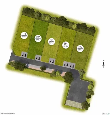 Image du modèle de maison Villons-lesBuissons-Plan masse (5)