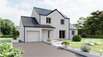 Image du modèle de maison AMELIE T6 ARDOISE HUISSERIES BLANCHES V1