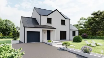Image du modèle de maison AMELIE T6 ARDOISE HUISSERIES NOIRESV1