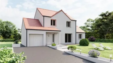 Image du modèle de maison AMELIE T6 TUILES V2 HUISSERIES BLANCHES-avant