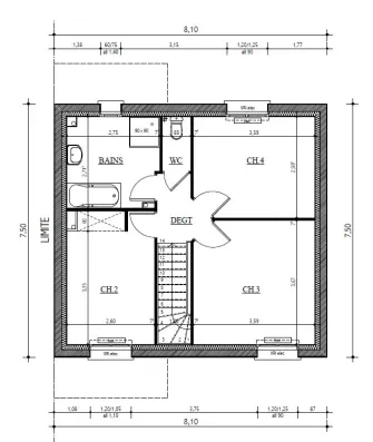 Image du modèle de maison abreu etage