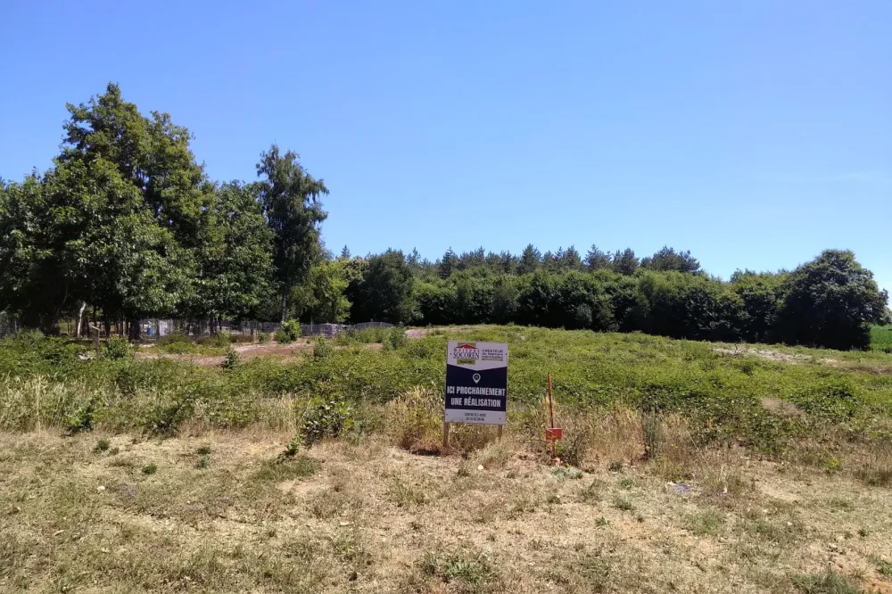 Image du terrain Terrain à bâtir de 338 m² à LE BREIL-SUR-MERIZE (72)