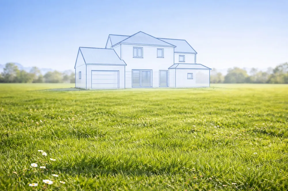 Image du terrain Terrain à bâtir de 425 m² à CREULLY (14)