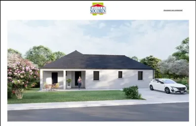 Image du modèle de maison avant LE LOSTECQUE pers