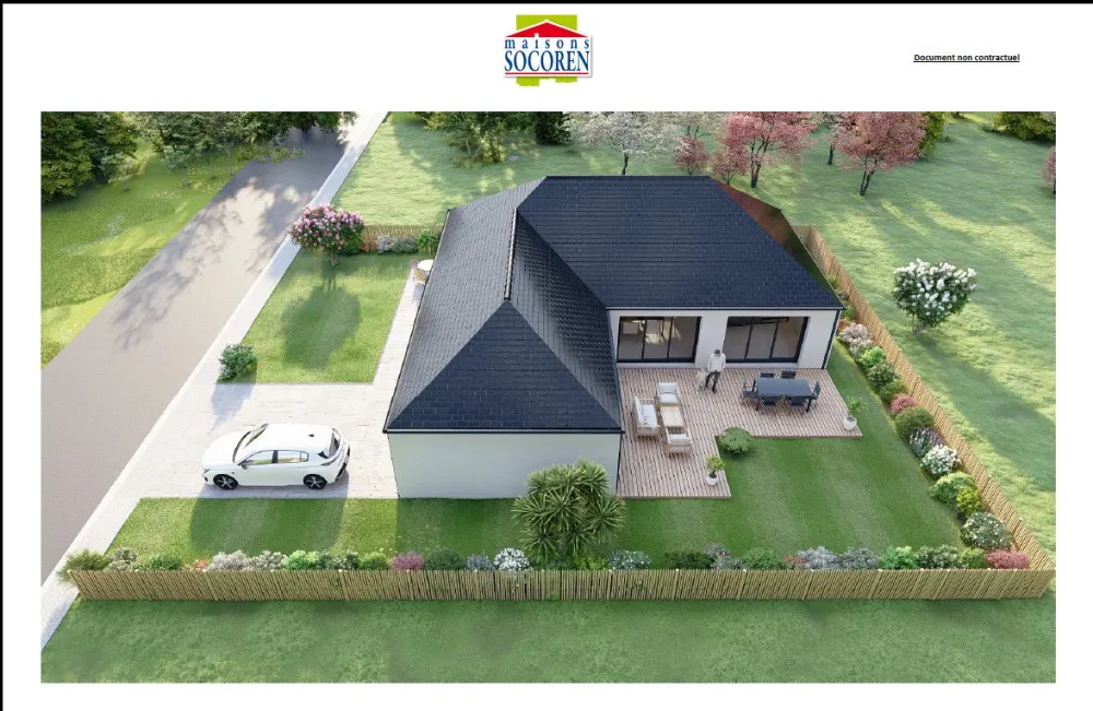 Image du modèle de maison aerien LE LOSTEQUE pers