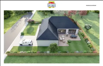 Image du modèle de maison aerien LE LOSTEQUE pers