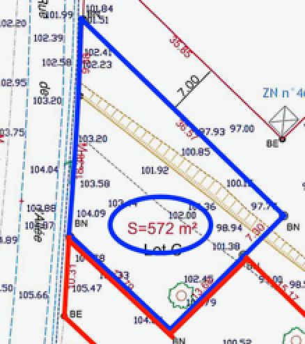 Image du terrain Terrain à bâtir de 572 m² à CAMORS (56)