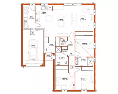 Image du modèle de maison PLAN Baty