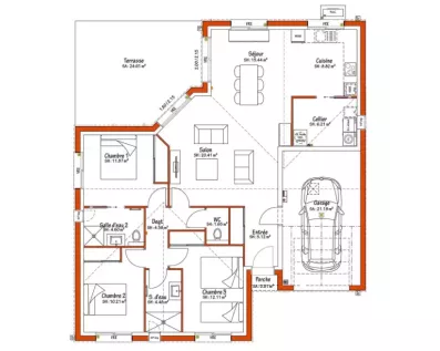 Image du modèle de maison PLAN ZAKARIA