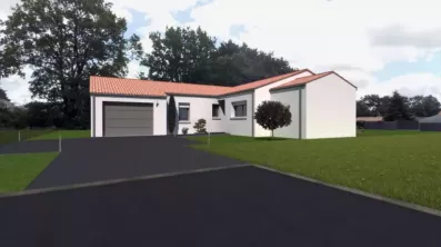 Image du modèle de maison 1-AV avec masque AV